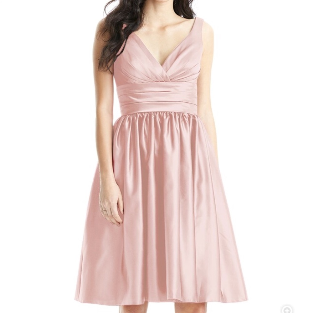 Azazie dusty rose Alexandra size A4